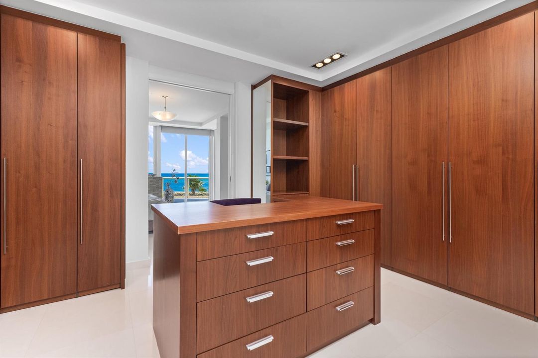 Primary closet