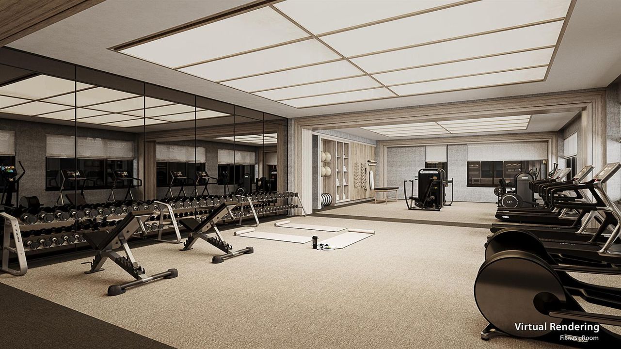Caretta Fitness Center Rendering