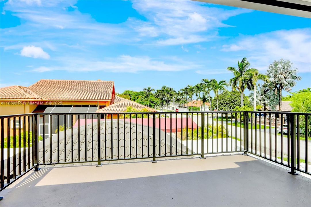Master Bedroom Balcony