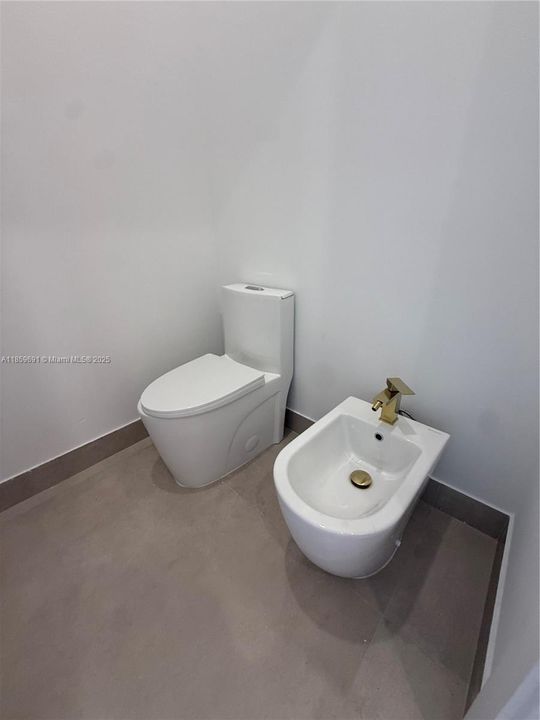Toilet and Bidet room