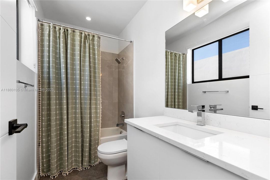 Bathroom for the second suite, located in the second level