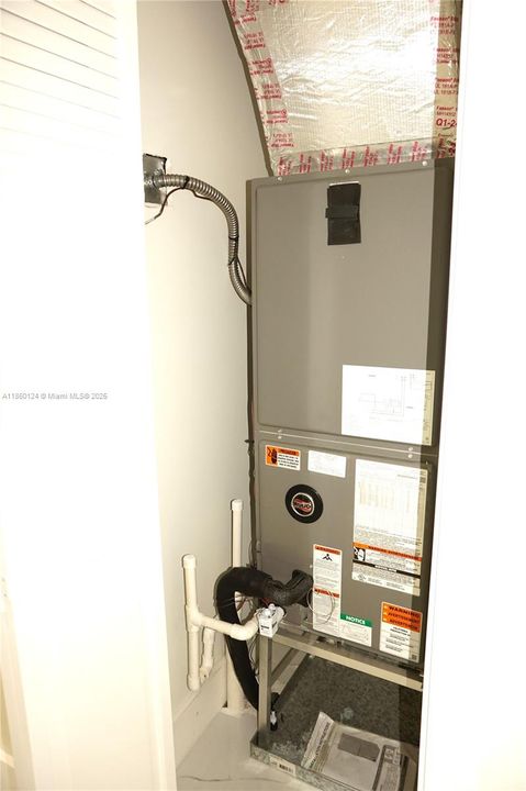 A/C Closet on the Hallway
