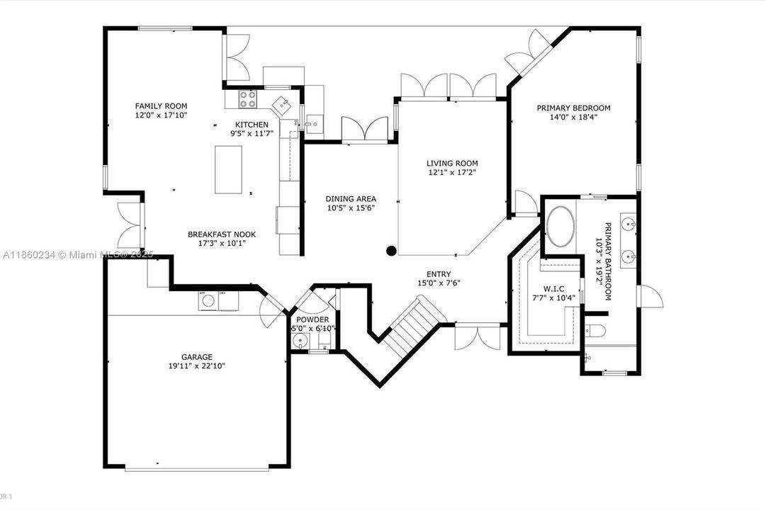 Recently Sold: $799,900 (4 beds, 2 baths, 2529 Square Feet)