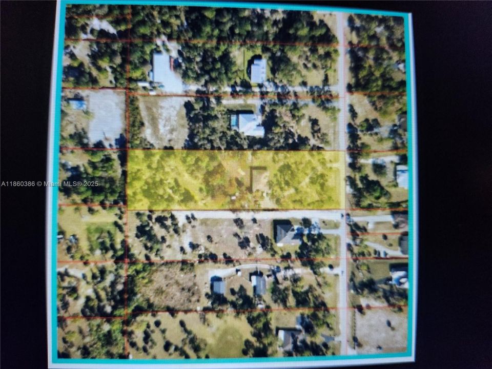 Aerial View From the Collier County Property Appraiser's Office (2.73 Acres)