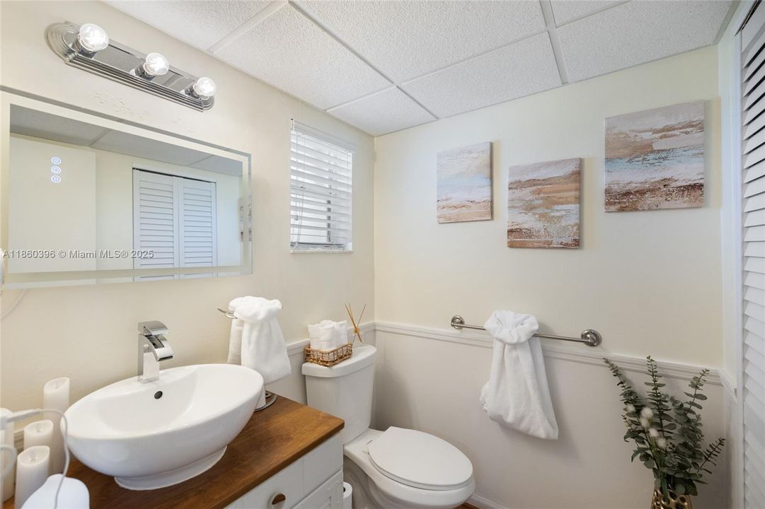 Half Bath off hallway