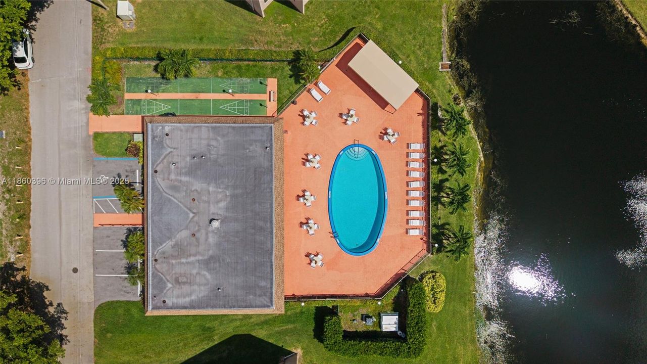 Pool next to unit