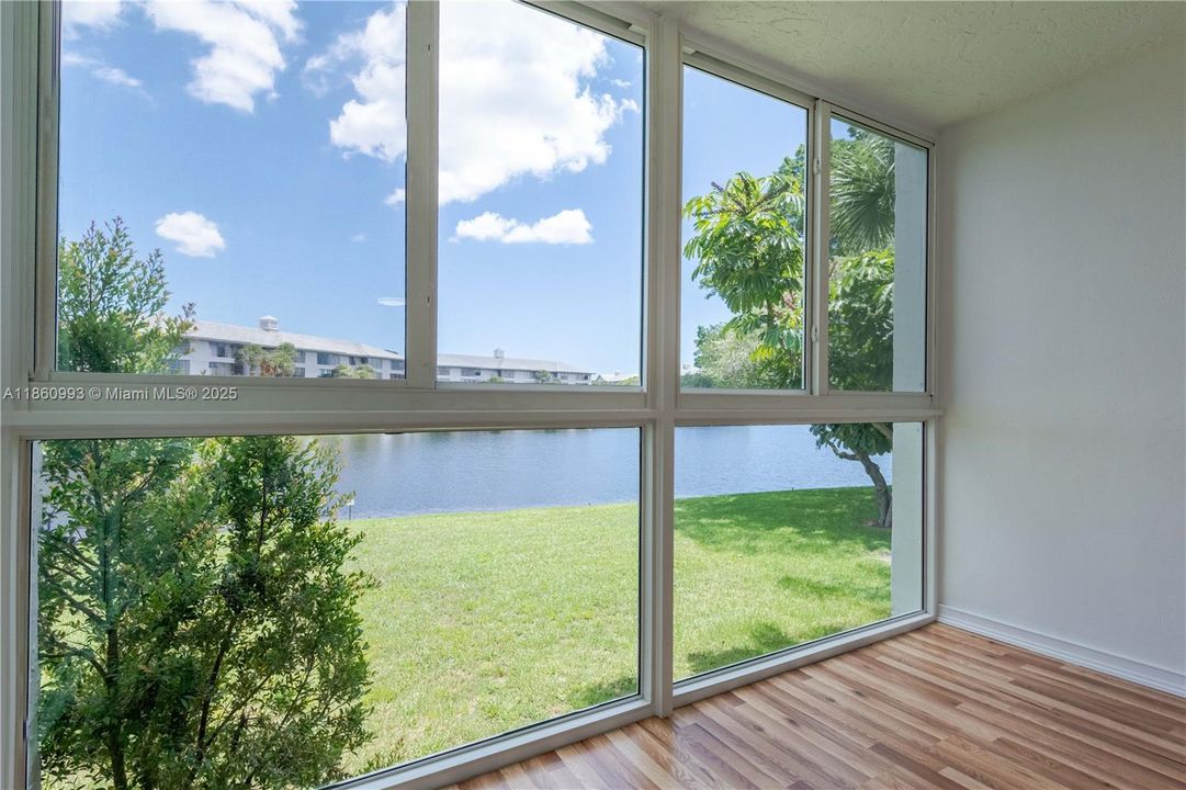 Brand new impact windows. Enclosed Balcony for extra livable area.