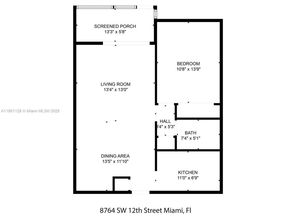 Vendido Recientemente: $250,000 (1 camas, 1 baños, 670 Pies cuadrados)