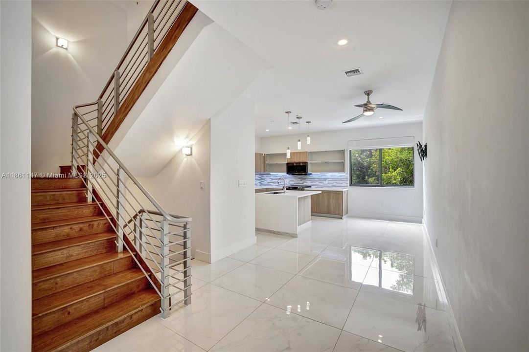 Living Room and kitchen