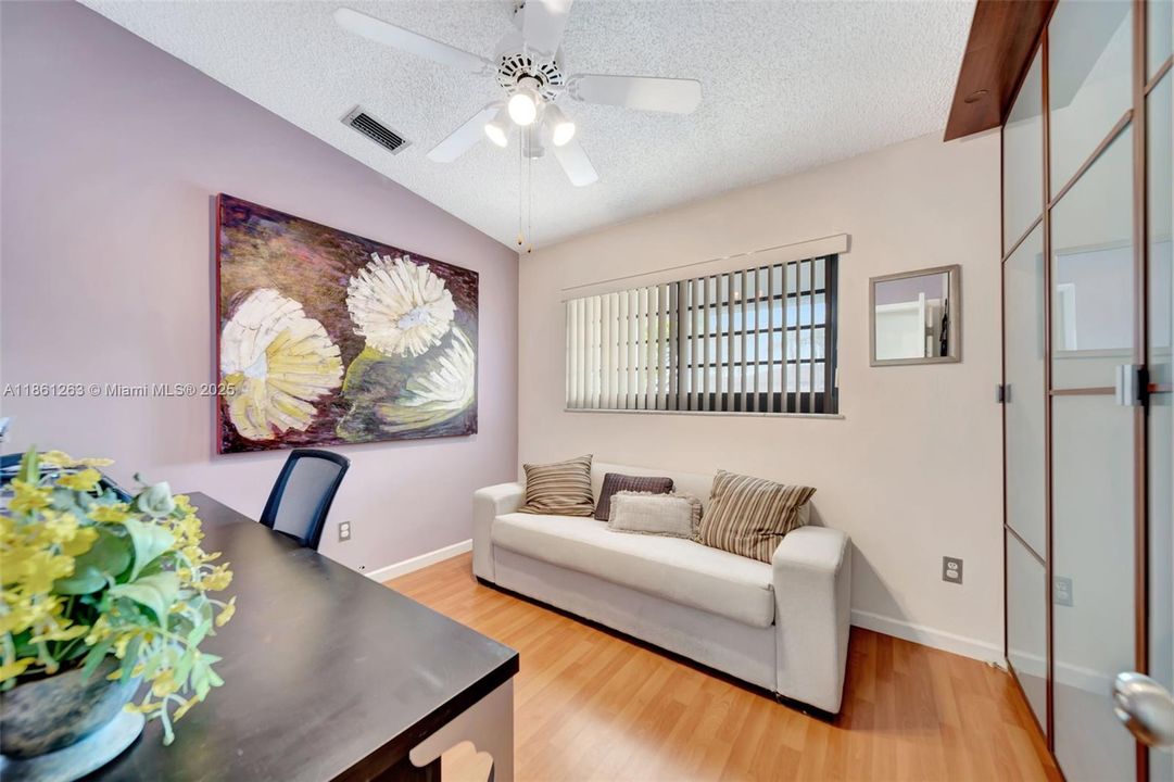 Perfectly designed room for work or welcoming guests.