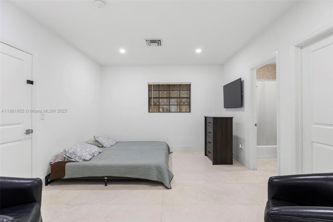 Large Bedroom/ Bathroom and small personal area