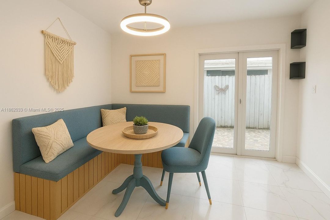 Breakfast Nook - IA inspired design