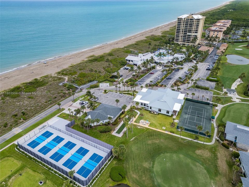 New Pickleball Courts - Aerial View