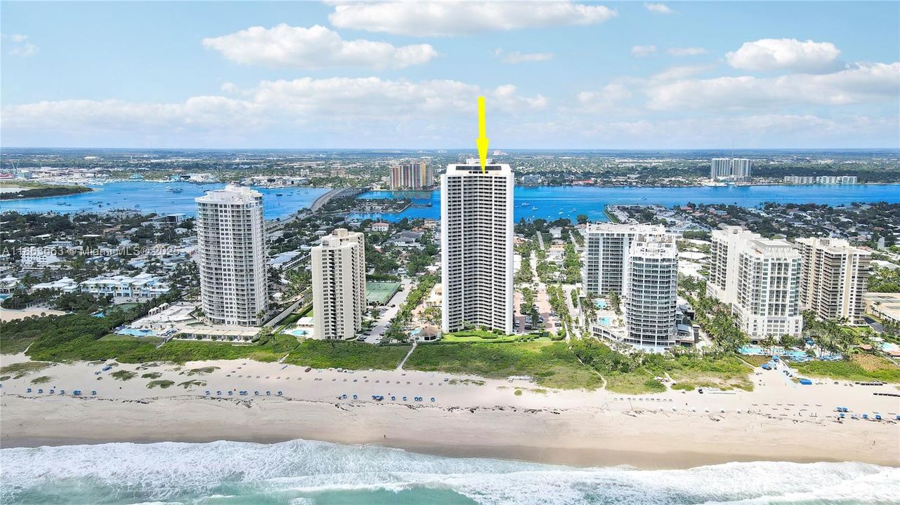 Experience breathtaking ocean views from this penthouse retreat!