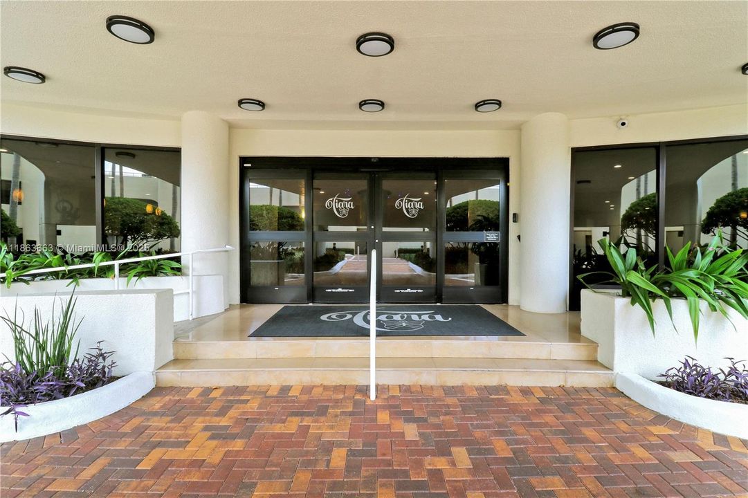 Lobby entrance