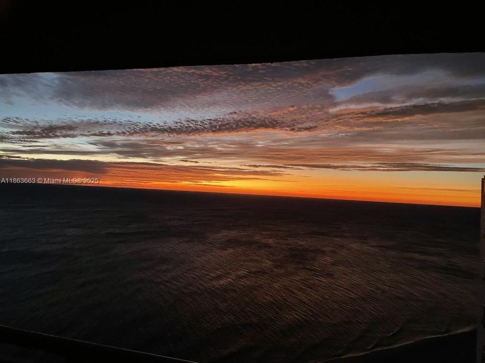 Captured here is the sunrise as seen from your private balcony, daily reminder of coastal beauty!