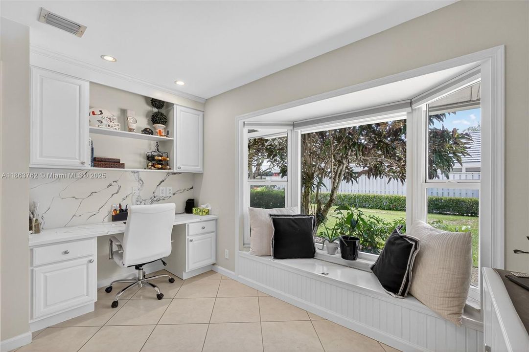 office / homework area