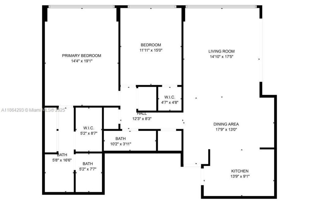 For Sale: $374,870 (2 beds, 2 baths, 1443 Square Feet)
