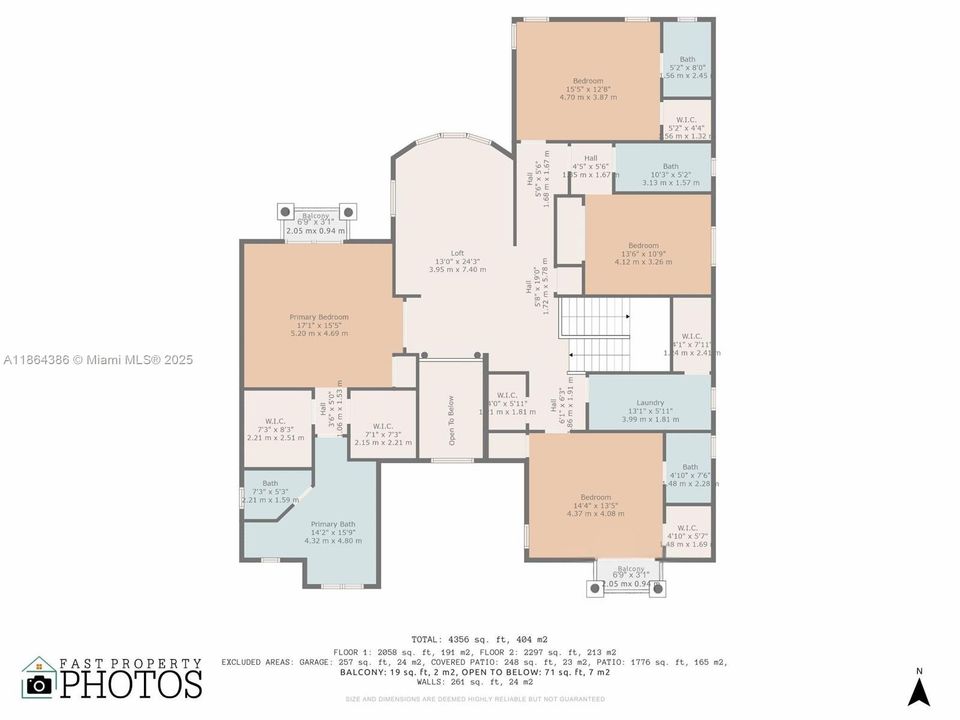 For Sale: $1,985,000 (5 beds, 5 baths, 4356 Square Feet)