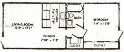 待售: $122,000 (1 贝兹, 1 浴室, 625 平方英尺)