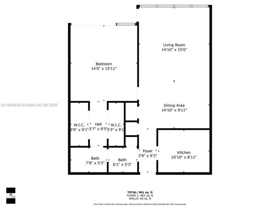 待售: $670,000 (1 贝兹, 1 浴室, 1038 平方英尺)