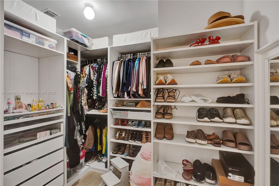 Primary Bedroom Closet