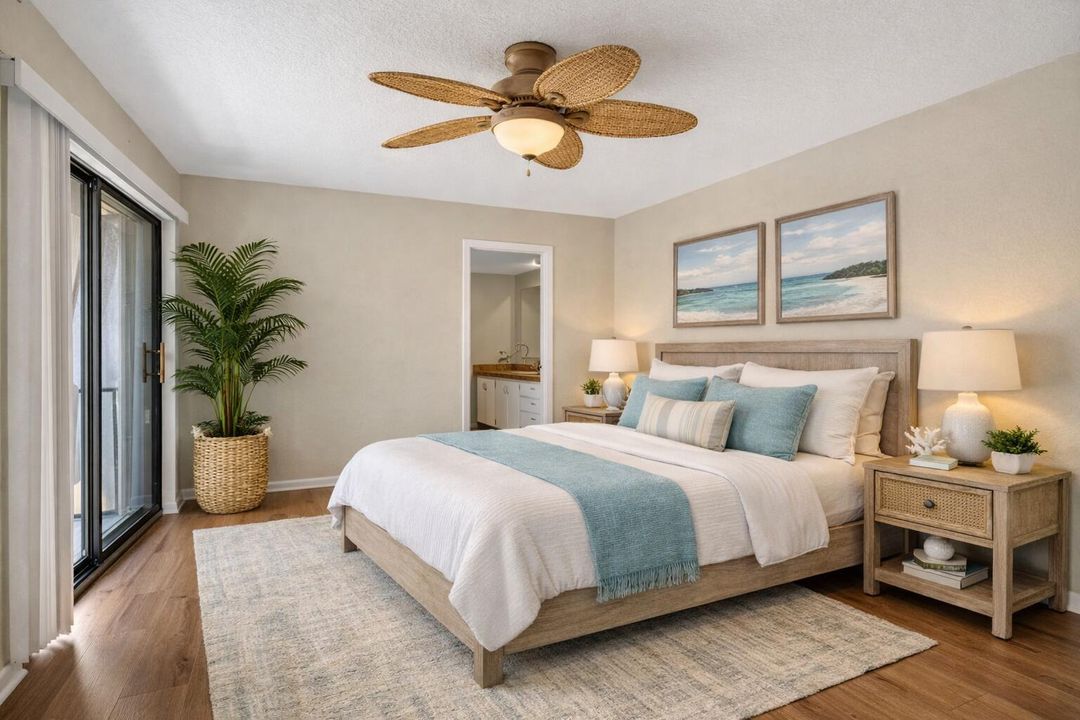 bedroom 1 - Staged