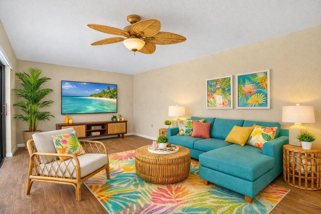 Living Room - Staged