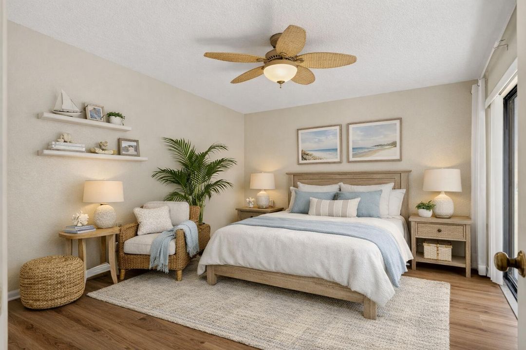 bedroom 2 - Staged