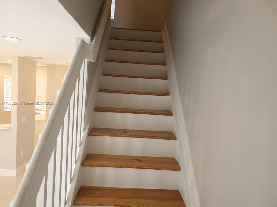 Bottom of the stairs