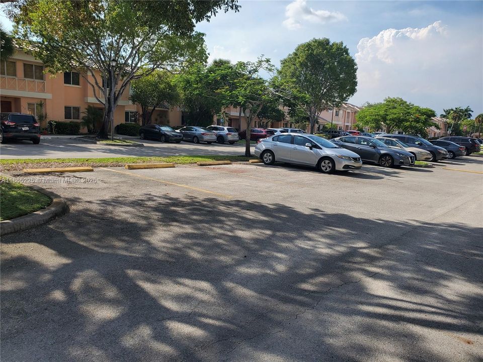 Lots of Visitor parking in front of unit.
