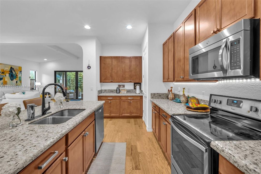 Kitchen with Stainless Steel Appliances