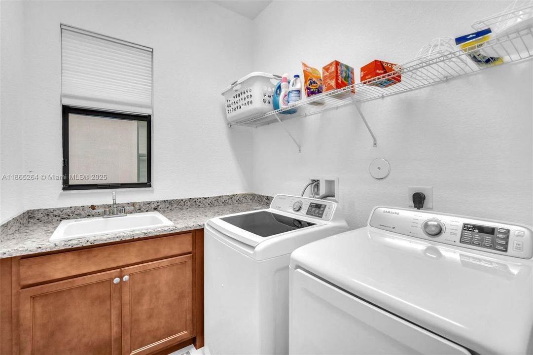Laundry Room with Tub