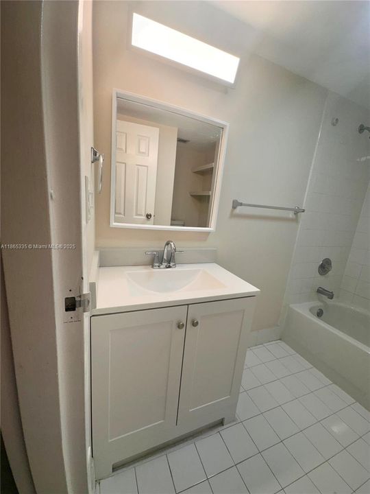 New cabinets, LED's & Mirror.