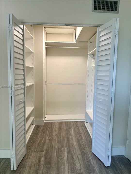 walking closet new doors