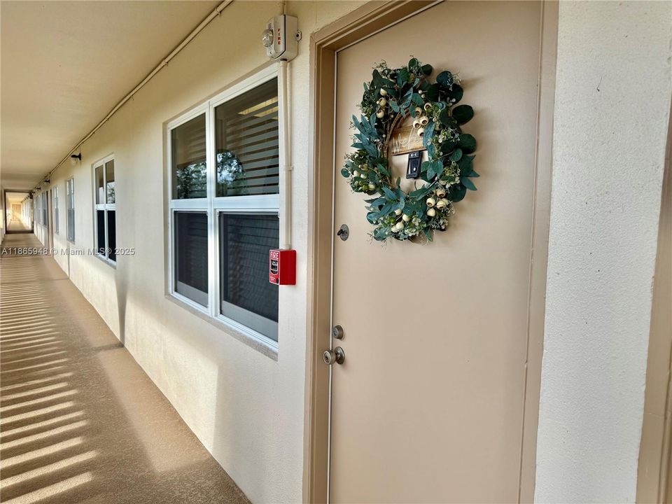 Front Entrance and New Windows