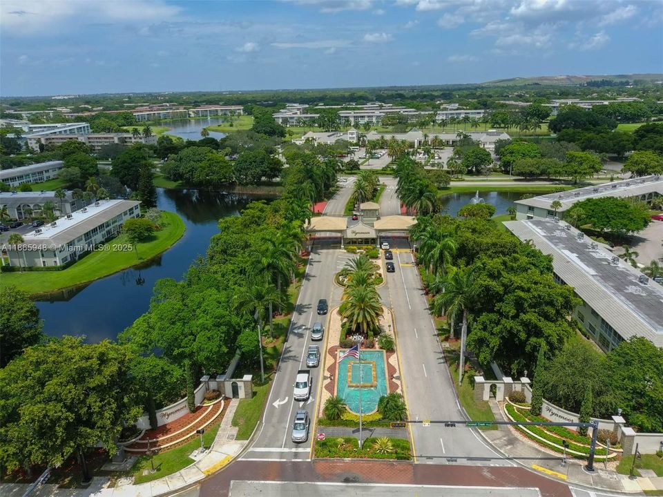 Coconut Creek Gated Entrance