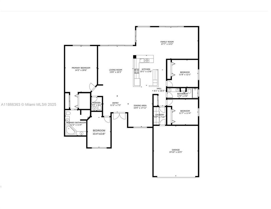 For Sale: $860,000 (4 beds, 2 baths, 2611 Square Feet)