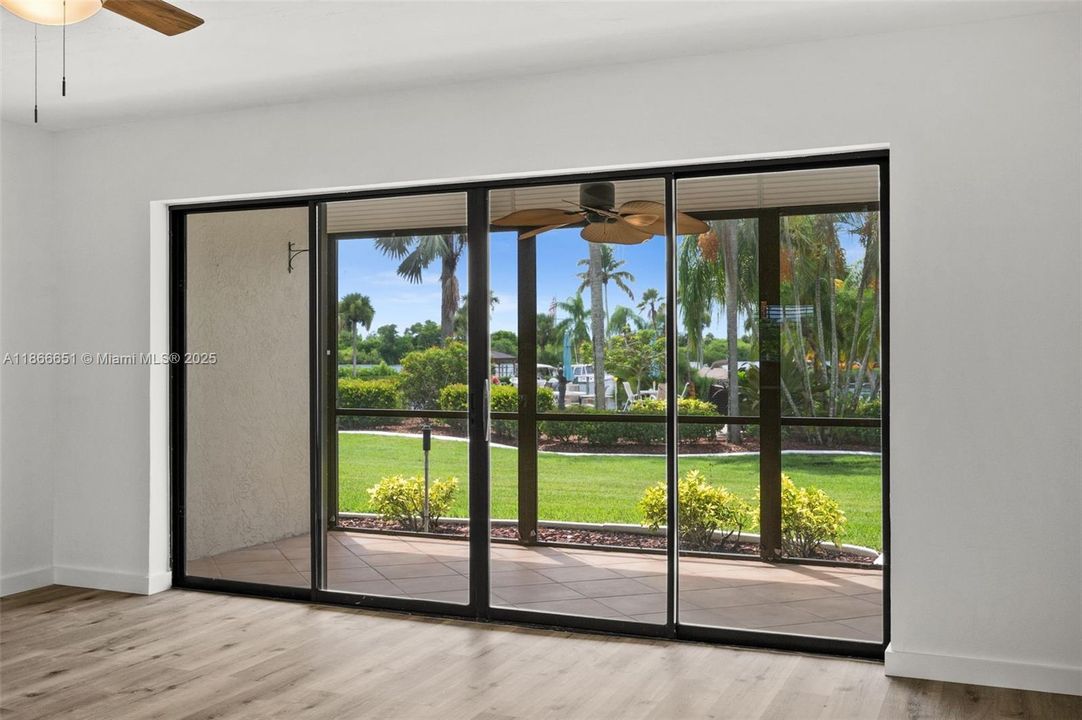 A View of the Marina from the Living Room