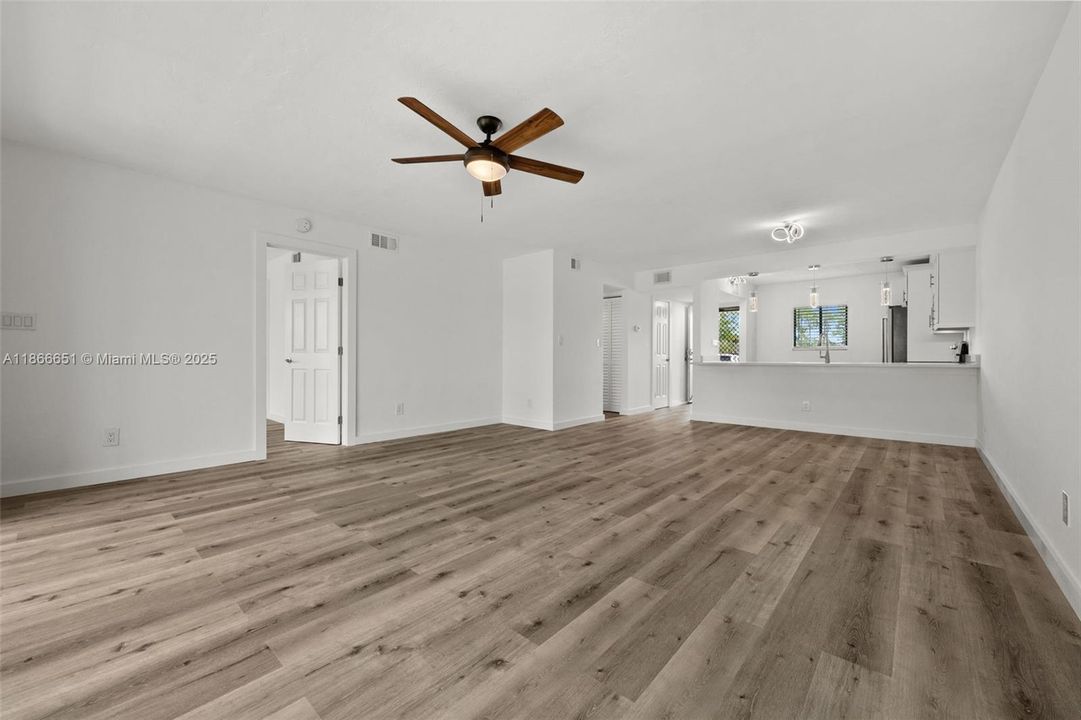 Long View of the Living Room