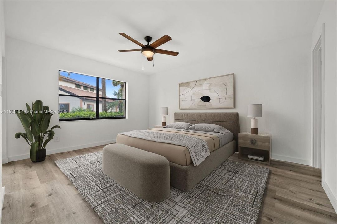 Primary Bedroom *VIRTUALLY STAGED*