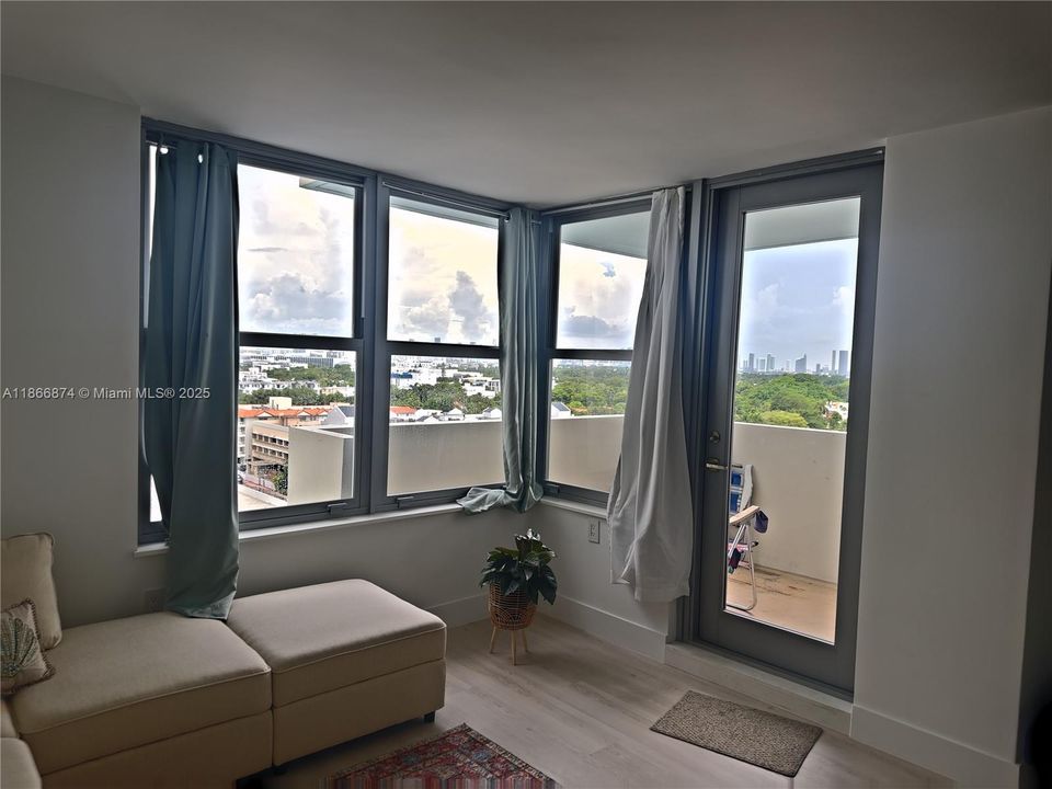 Living Room Balcony View