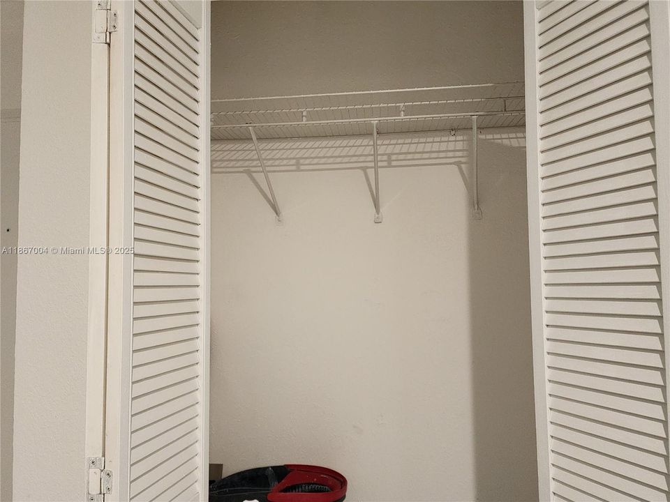 Living room closet