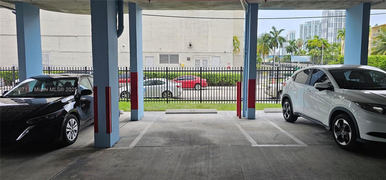 Private Covered Parking Spot