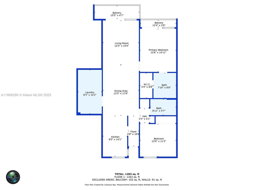 Activo con contrato: $230,000 (2 camas, 2 baños, 1442 Pies cuadrados)