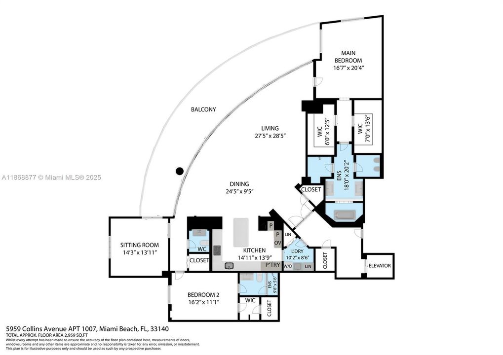 Active With Contract: $4,559,000 (3 beds, 3 baths, 2959 Square Feet)