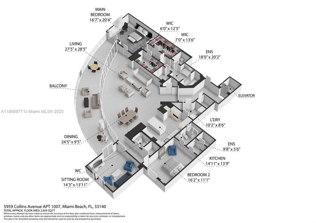 Active With Contract: $4,559,000 (3 beds, 3 baths, 2959 Square Feet)