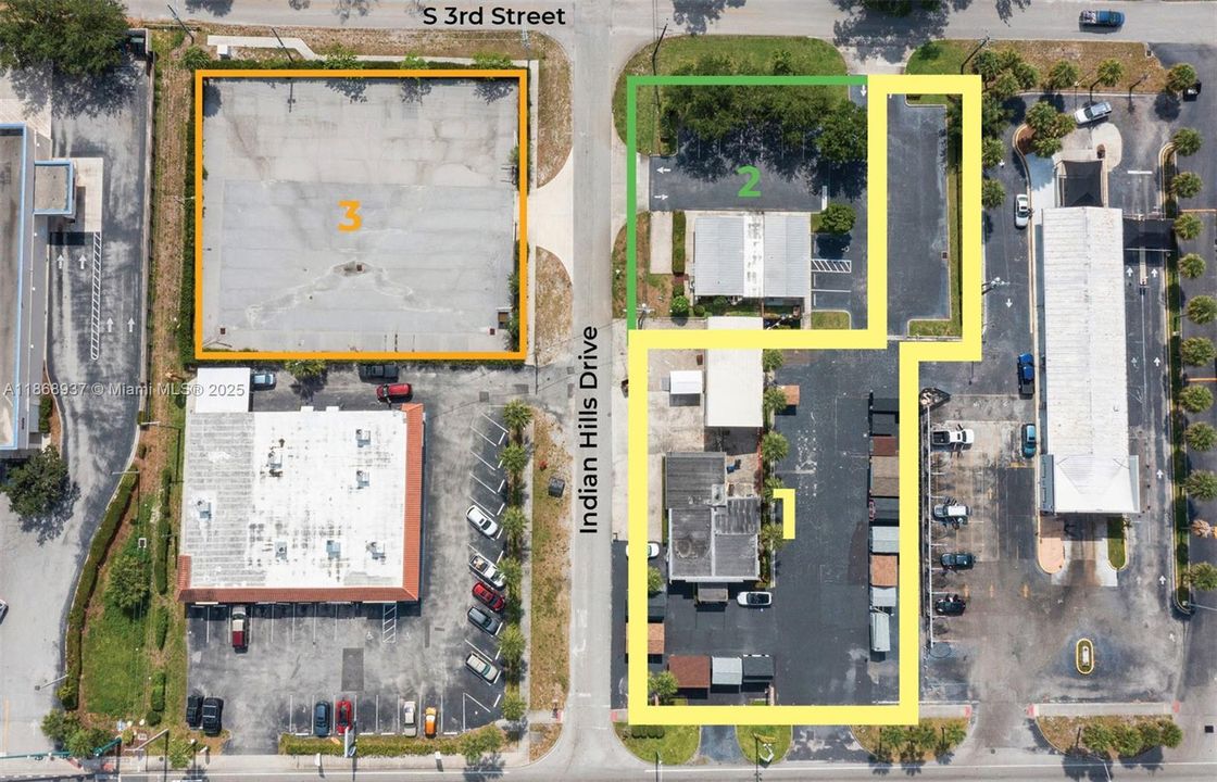 Tuff Shed Property highlighted in yellow.