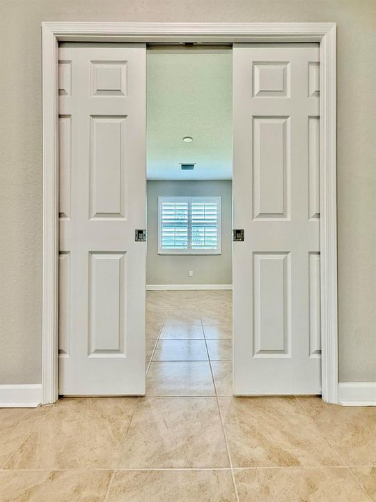 Pocket Door for Office, Den, 3rd Bedroom