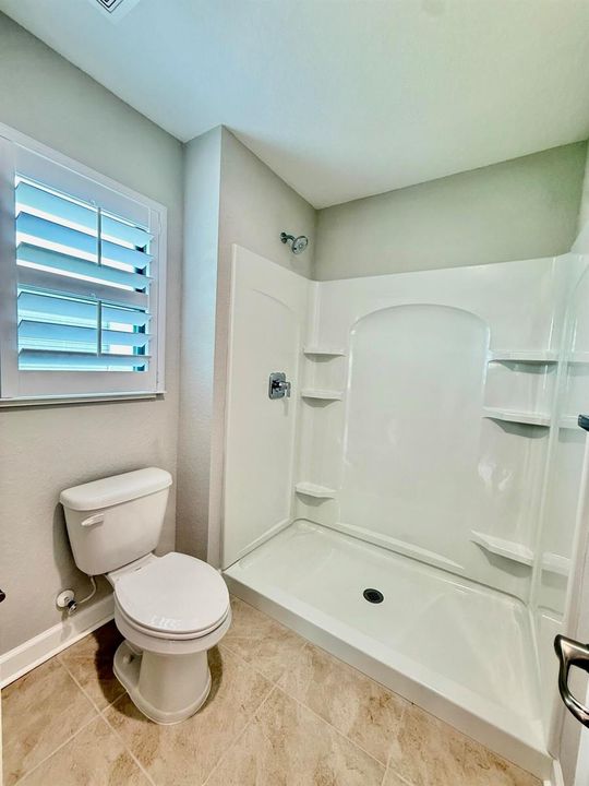 Private Toilet-Plantation Shutters